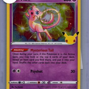 Mew 011/025, Celebrations Pokemon card