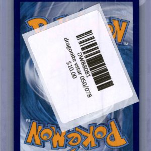Dragonite VSTAR 050/078, Pokemon GO Pokemon card - alternate view