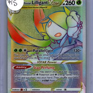 Hisuian Lilligant VSTAR 190/189, Astral Radiance Pokemon card