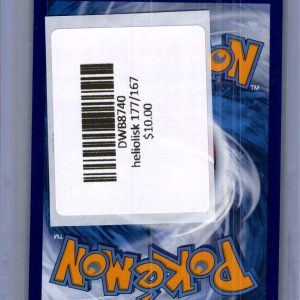 Heliolisk 177/167, Twilight Masquerade Pokemon card - alternate view