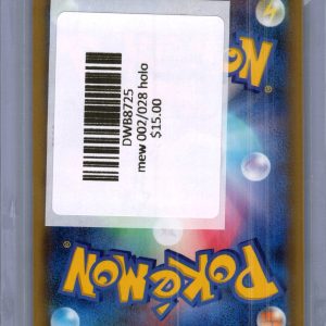 Mew 002/028 25th Anniversary, Japanese Singles Pokemon card - alternate view