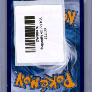 dragonite ex 72/108 Pokemon card - alternate view
