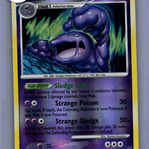 Muk 57/127 Reverse Holo, Platinum Pokemon card