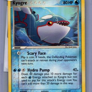 kyogre 15/106 Pokemon card