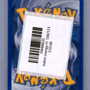 Holon Energy FF 104/113, Vintage Singles Pokemon card - alternate view