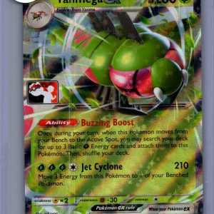 Yanmega EX 003/182 Prize Pack, PROMO Pokemon card