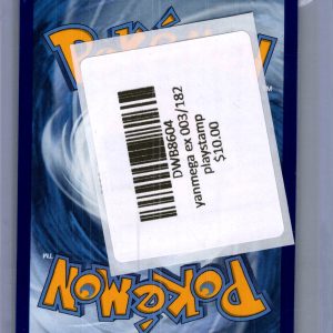 Yanmega EX 003/182 Prize Pack, PROMO Pokemon card - alternate view