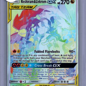 Reshiram Zekrom GX 259/236, Cosmic Eclipse Pokemon card