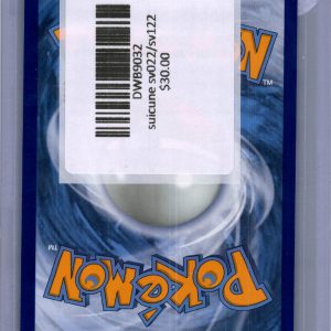 Suicune SV022/SV122, Shining Fates Pokemon card - alternate view