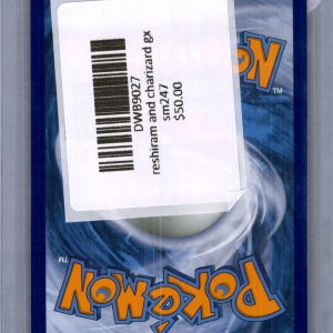 Reshiram and Charizard GX sm247, Promo Pokemon card - alternate view