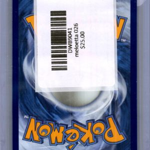 Meloetta 026, Promo Pokemon card - alternate view
