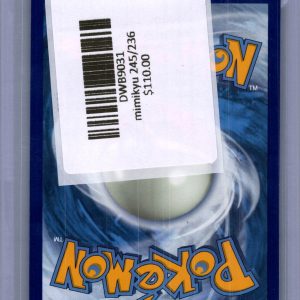 Mimikyu 245/236, Cosmic Eclipse Pokemon card - alternate view