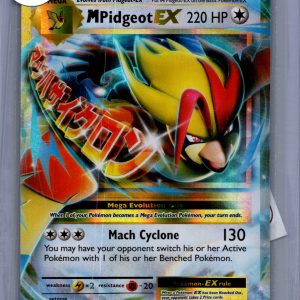 M Pidgeot ex 65/108, Evolutions Pokemon card