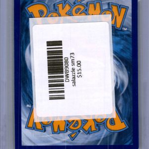 Salazzle SM73, Promo Pokemon card - alternate view