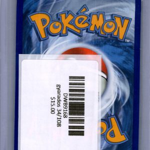 Gyarados 34/108, Evolutions Pokemon card - alternate view