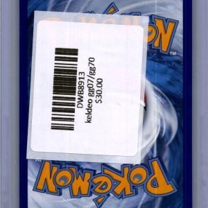 Keldeo GG07/GG70, Crown Zenith Pokemon card - alternate view