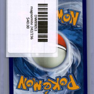 Magnemite 242/236, Cosmic Eclipse Pokemon card - alternate view
