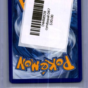 Cyndaquil 047, Promo Pokemon card - alternate view