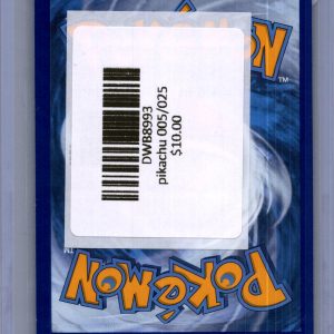 Pikachu 005/025, Celebrations Pokemon card - alternate view