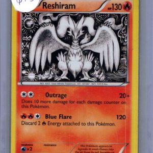 Reshiram 28/113, Legendary Treasures Pokemon card