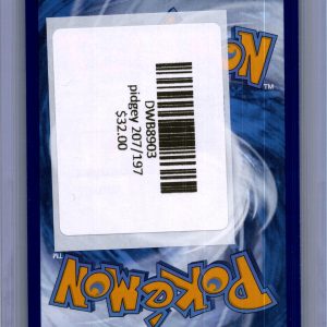 Pidgey 207/197, Obsidian Flames Pokemon card - alternate view