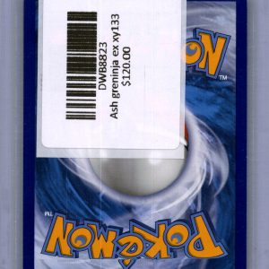 Ash Greninja EX XY133 Pokemon card - alternate view