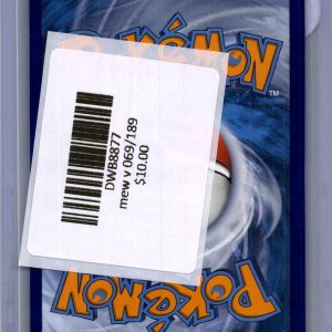 Mew V 069/189, Darkness Ablaze Pokemon card - alternate view