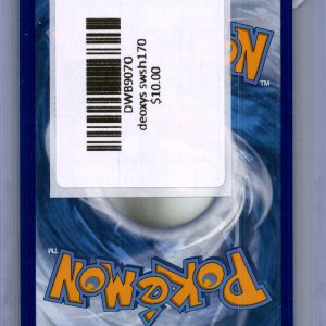 Deoxys SWSH170, Promo Pokemon card - alternate view
