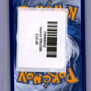 Tauros 096/086, Chaos Rising Pokemon card - alternate view