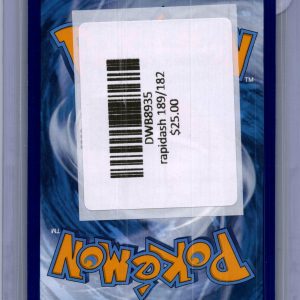 Rapidash 189/182, Destined Rivals Pokemon card - alternate view