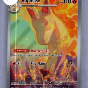 Rapidash 189/182, Destined Rivals Pokemon card