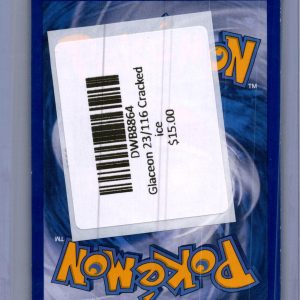 Glaceon 23/116 Cracked ice, Plasma Freeze Pokemon card - alternate view