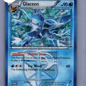 Glaceon 23/116 Cracked ice, Plasma Freeze Pokemon card