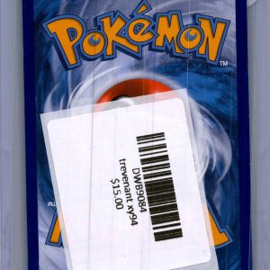 trevenant xy94 Pokemon card - alternate view