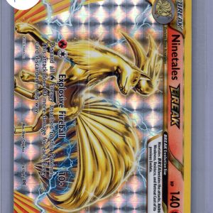 ninetales break 16/108 Pokemon card