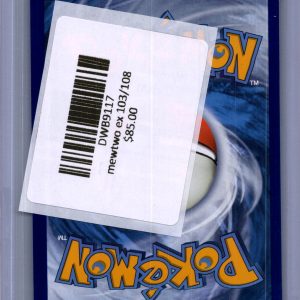 Mewtwo EX 103/108, Evolutions Pokemon card - alternate view