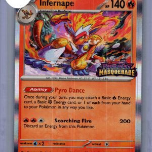 Infernape 116, Promo Pokemon card