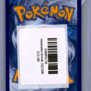 Ninetales Break 16/108, Evolutions Pokemon card - alternate view