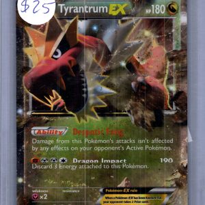 Tyrantrum EX XY70, Promo Pokemon card