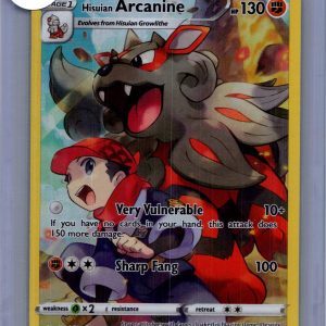 Hisuian Arcanine TG08/TG30, Lost Origin Pokemon card