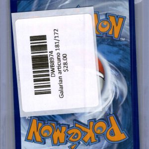 Galarian Articuno V 181/172, Brilliant Stars Pokemon card - alternate view