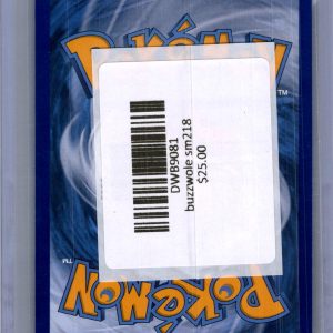 buzzwole sm218 Pokemon card - alternate view