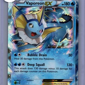Vaporeon EX 24/83, Generations Pokemon card