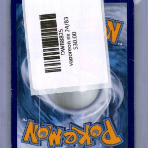 Vaporeon EX 24/83, Generations Pokemon card - alternate view