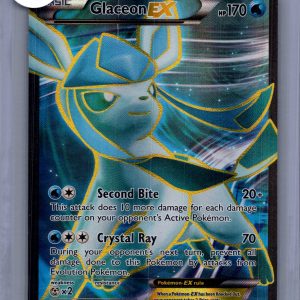 Glaceon EX 116/124, Fates Collide Pokemon card