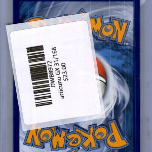 Articuno GX 31/168, Celestial Storm Pokemon card - alternate view