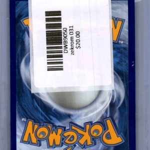 N's Zekrom 031, PROMO Pokemon card - alternate view