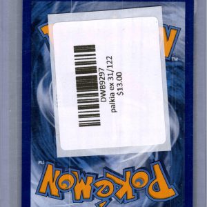 Palkia EX 31/122, BREAKpoint Pokemon card - alternate view
