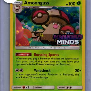 Amoonguss SM02, PROMO Pokemon card