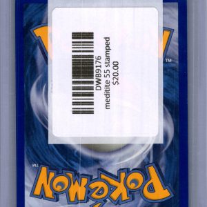 Meditite 55/108 Stamped, Power Keepers Pokemon card - alternate view